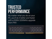 PNY 16GB 288-Pin DDR4 SDRAM DDR4 3200 (PC4 25600) Desktop Memory Model MD16GSD43200-TB