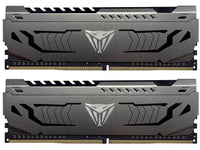 Patriot Viper Steel 32GB (2 x 16GB) DDR4 3600 (PC4 28800) Desktop Memory Model PVS432G360C8K