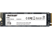 Patriot P300 M.2 2280 2TB PCIe Gen3 x4, NVMe 1.3 Internal Solid State Drive (SSD) P300P2TBM28