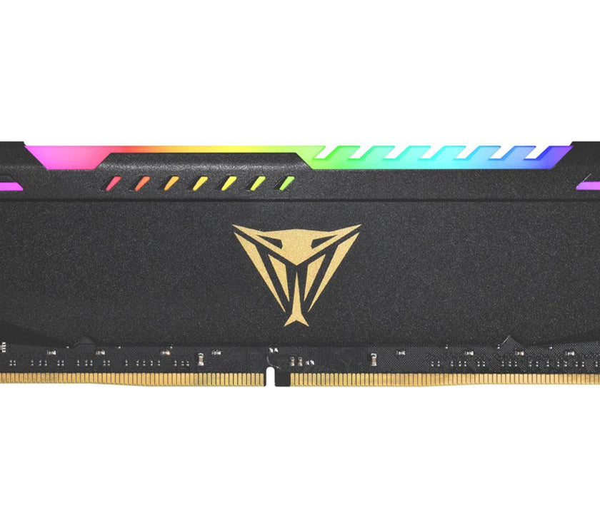 Patriot Viper Steel RGB 16GB 288-Pin PC RAM DDR4 3600 (PC4 28800) Desktop Memory Model PVSR416G360C0