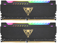 Patriot Viper Steel RGB 32GB (2 x 16GB) 288-Pin PC RAM DDR4 3600 (PC4 28800) Desktop Memory Model PVSR432G360C0K