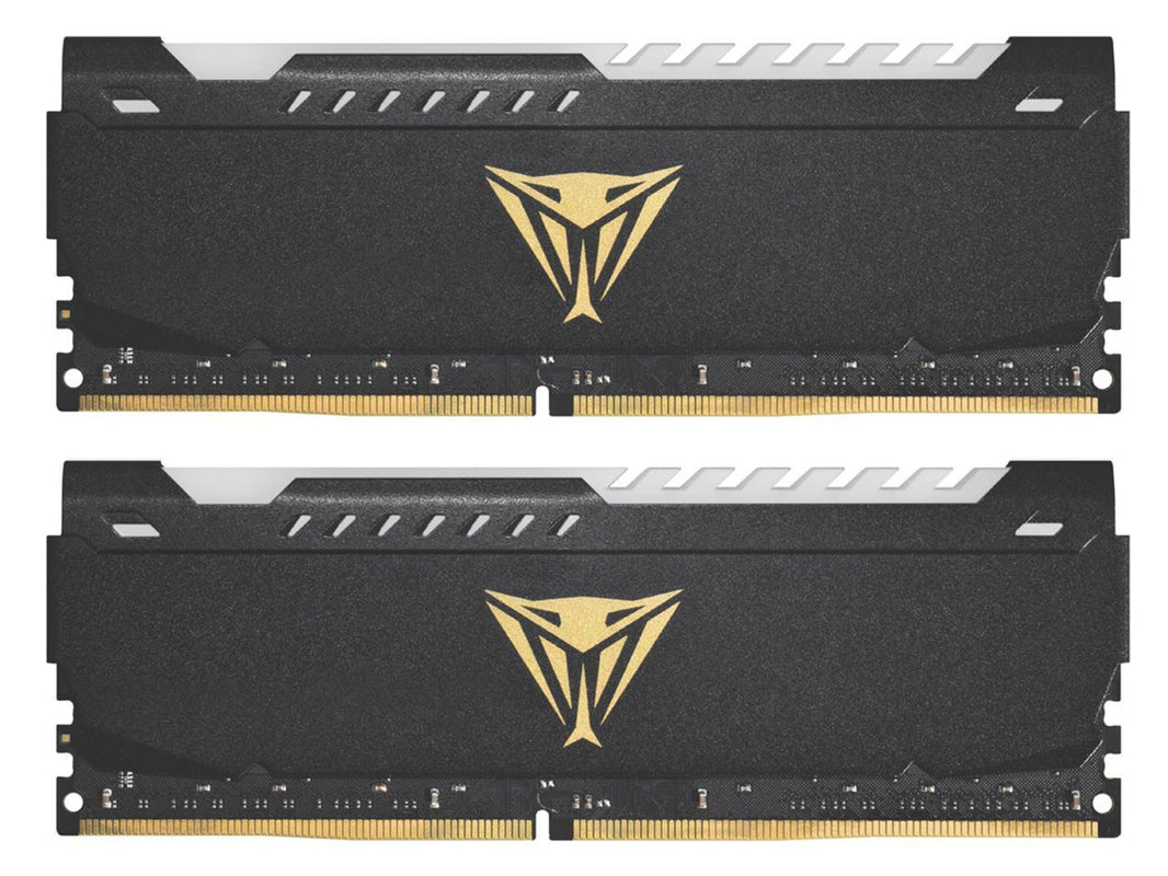 Patriot Viper Steel RGB 32GB (2 x 16GB) 288-Pin PC RAM DDR4 3600 (PC4 28800) Desktop Memory Model PVSR432G360C0K