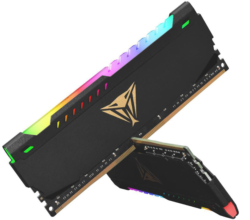 Patriot Viper Steel RGB 32GB (2 x 16GB) 288-Pin PC RAM DDR4 3600 (PC4 28800) Desktop Memory Model PVSR432G360C0K