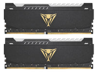 Patriot Viper Steel RGB 64GB (2 x 32GB) 288-Pin PC RAM DDR4 3600 (PC4 28800) Desktop Memory Model PVSR464G360C0K