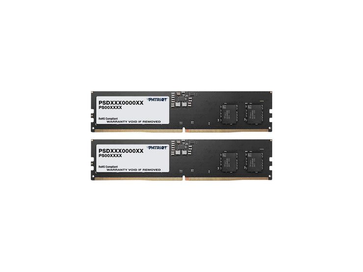 Patriot Signature Line 16GB (2 x 8GB) 288-Pin PC RAM DDR5 4800 (PC5 38400) Desktop Memory Model PSD516G4800K