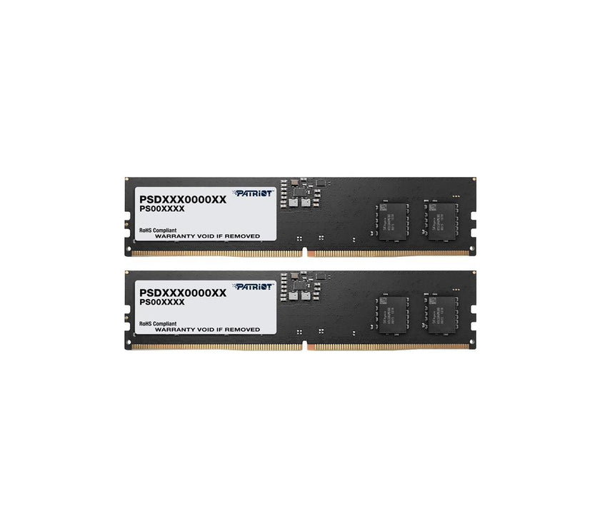 Patriot Signature Line 16GB (2 x 8GB) 288-Pin PC RAM DDR5 4800 (PC5 38400) Desktop Memory Model PSD516G4800K