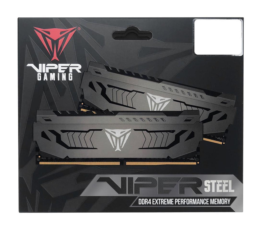 Patriot Viper Steel 64GB (2 x 32GB) 288-Pin PC RAM DDR4 3600 (PC4 28800) Desktop Memory Model PVS464G360C8GK