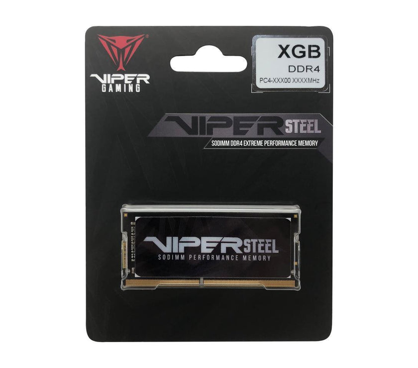 Patriot Viper Steel 16GB 260-Pin DDR4 SO-DIMM DDR4 3200 (PC4 25600) Laptop Memory Model PVS416G320C8S