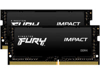 Kingston Impact 64GB (2 x 32GB) 260-Pin DDR4 SO-DIMM DDR4 3200 (PC4 25600) Memory (Notebook Memory) Model KF432S20IBK2/64