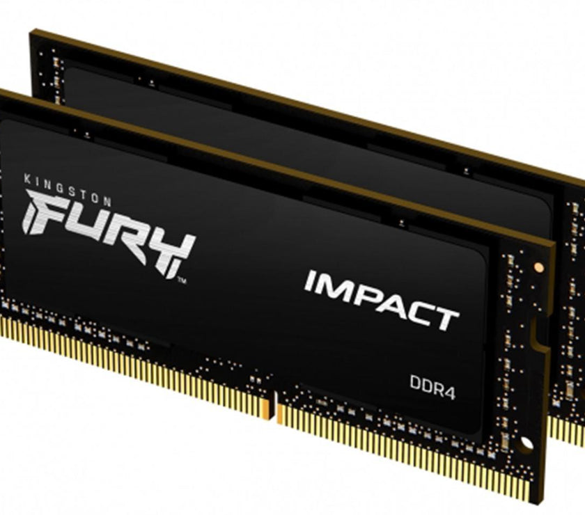 Kingston Impact 64GB (2 x 32GB) 260-Pin DDR4 SO-DIMM DDR4 3200 (PC4 25600) Memory (Notebook Memory) Model KF432S20IBK2/64