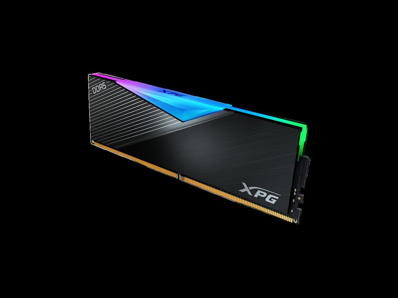 XPG LANCER RGB 32GB (2 x 16GB) 288-Pin PC RAM DDR5 6000 (PC5 48000) Desktop Memory Model AX5U6000C3016G-DCLARBK