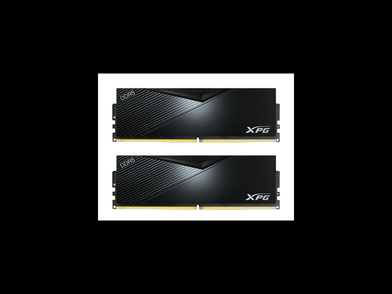 XPG LANCER 32GB (2 x 16GB) 288-Pin PC RAM DDR5 6000 (PC5 48000) Desktop Memory Model AX5U6000C3016G-DCLABK