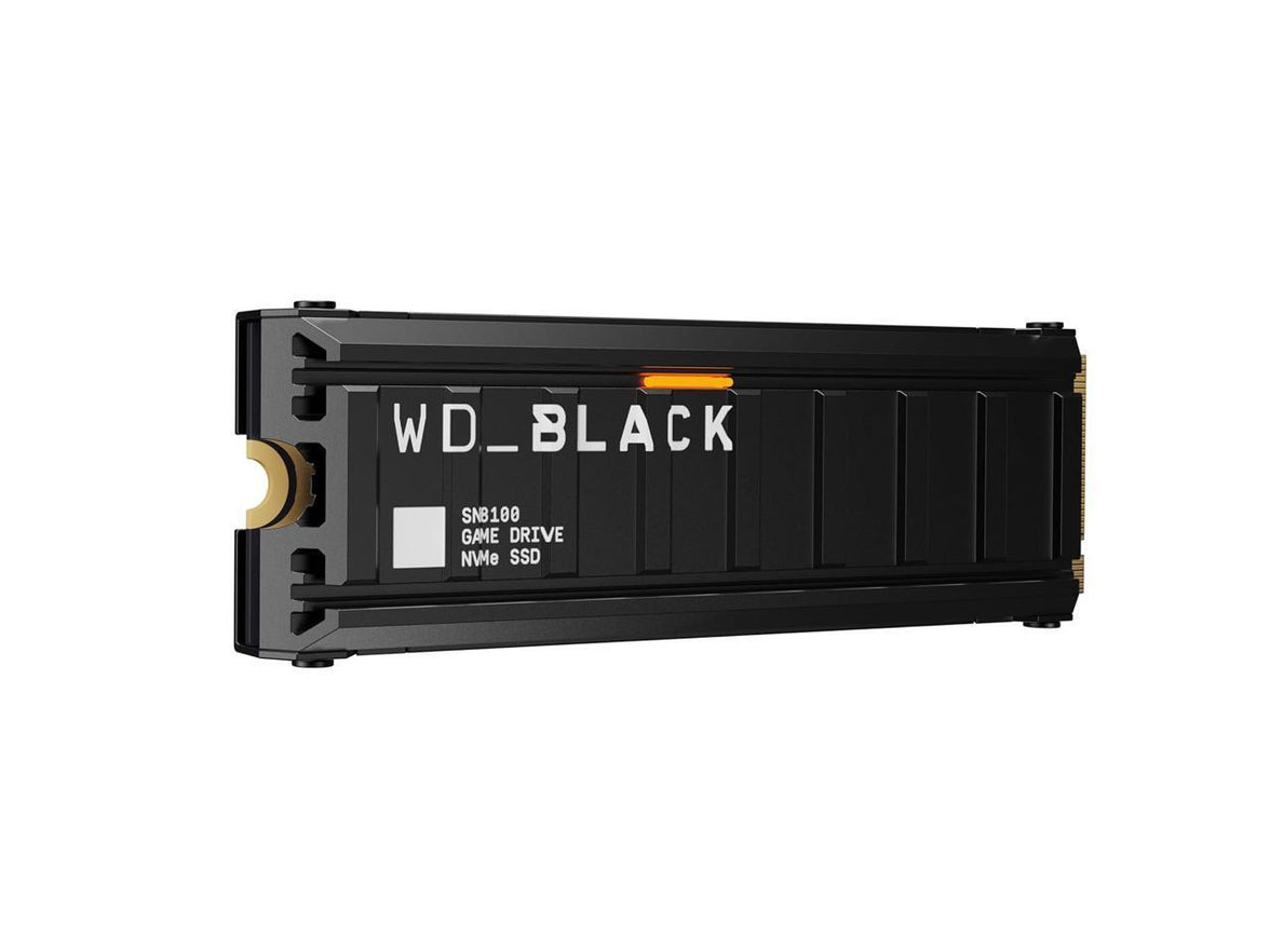 WD_BLACK SN8100 NVMe SSD - 1TB, With Heatsink, M.2 2280 PCI-Express 5.0 x4 Internal Solid State Drive (SSD) WDS100T1XHM-00CMT0