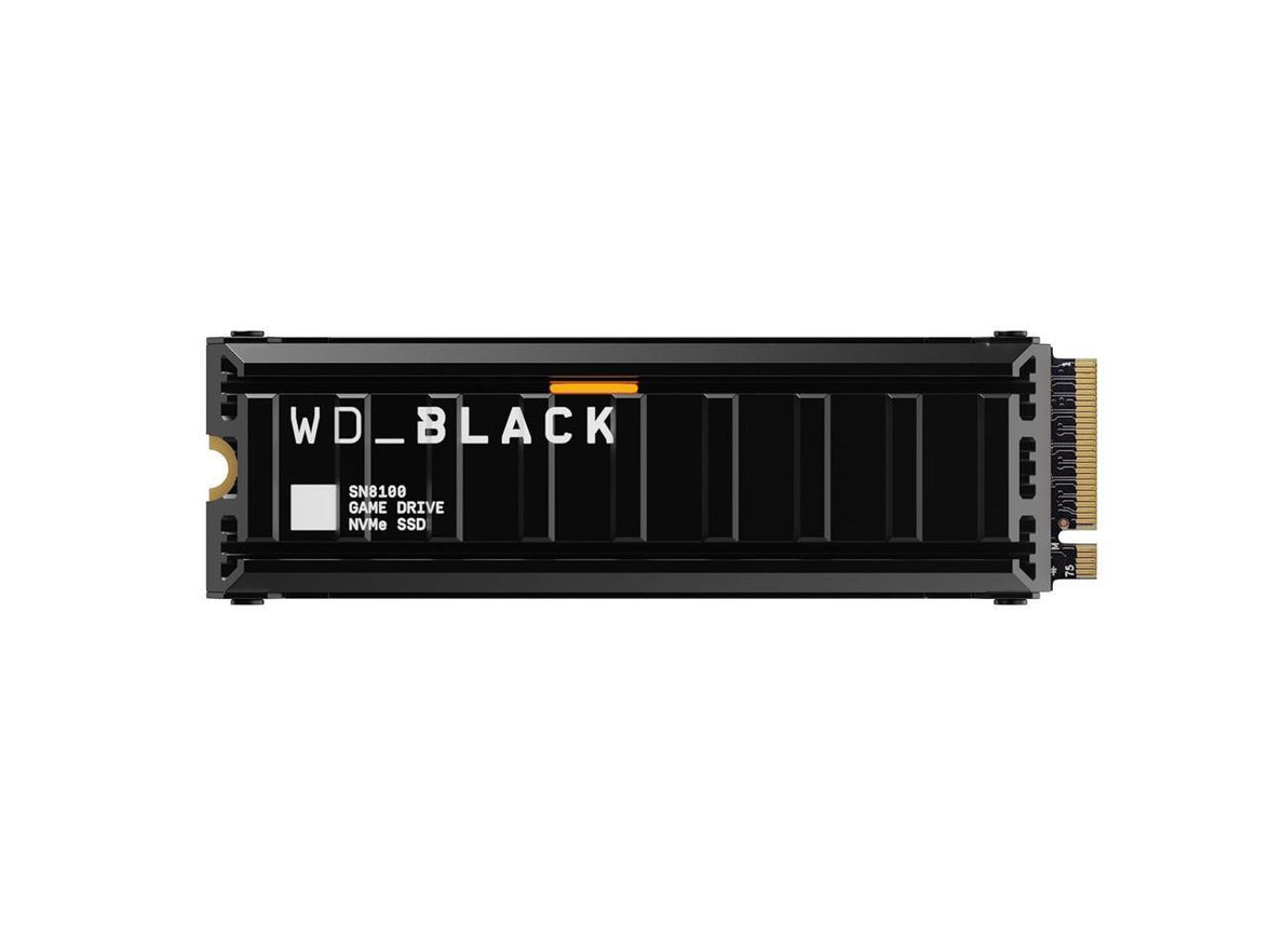 WD_BLACK SN8100 NVMe SSD - 1TB, With Heatsink, M.2 2280 PCI-Express 5.0 x4 Internal Solid State Drive (SSD) WDS100T1XHM-00CMT0