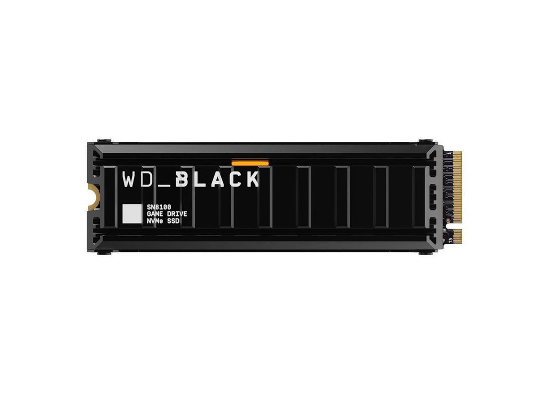 WD_BLACK SN8100 NVMe SSD - 1TB, With Heatsink, M.2 2280 PCI-Express 5.0 x4 Internal Solid State Drive (SSD) WDS100T1XHM-00CMT0