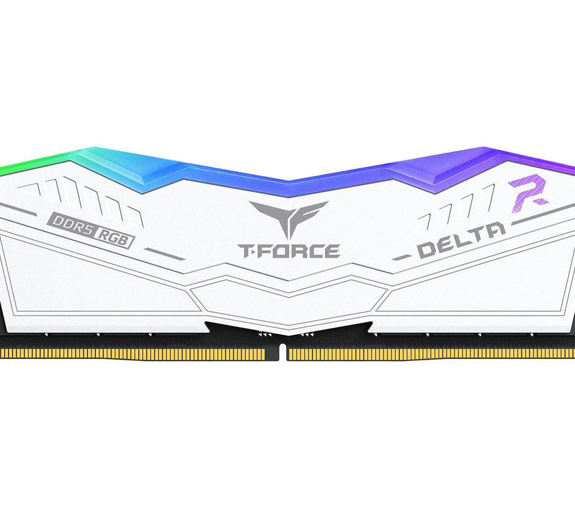 Team T-Force Delta RGB 32GB (2 x 16GB) 288-Pin PC RAM DDR5 6000 (PC5 48000) Desktop Memory Model FF4D532G6000HC28ADC01