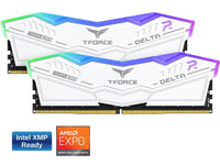 Team T-Force Delta RGB 32GB (2 x 16GB) 288-Pin PC RAM DDR5 6000 (PC5 48000) Desktop Memory Model FF4D532G6000HC28ADC01