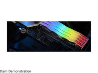 Team T-Force Delta RGB 32GB (2 x 16GB) 288-Pin PC RAM DDR5 6000 (PC5 48000) Desktop Memory Model FF3D532G6000HC28ADC01