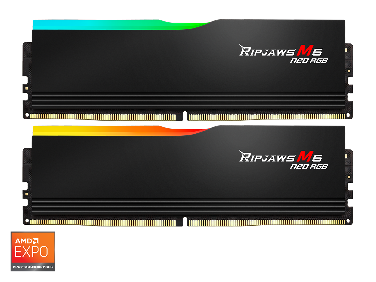 G.SKILL Ripjaws M5 RGB Series 32GB (2 x 16GB) 288-Pin PC RAM DDR5 6400 (PC5 51200) Desktop Memory