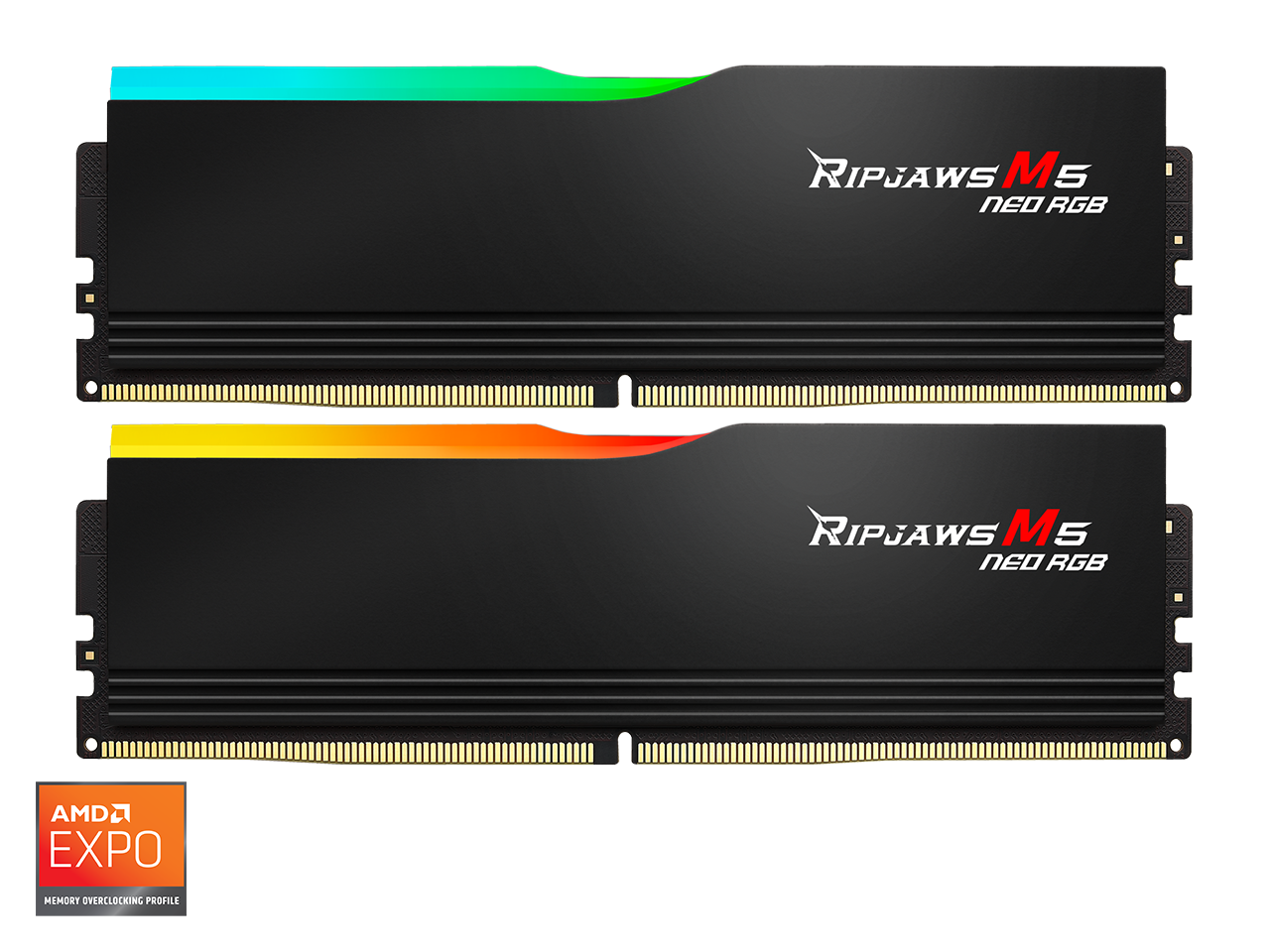 G.SKILL Ripjaws M5 RGB Series 32GB (2 x 16GB) 288-Pin PC RAM DDR5 6400 (PC5 51200) Desktop Memory