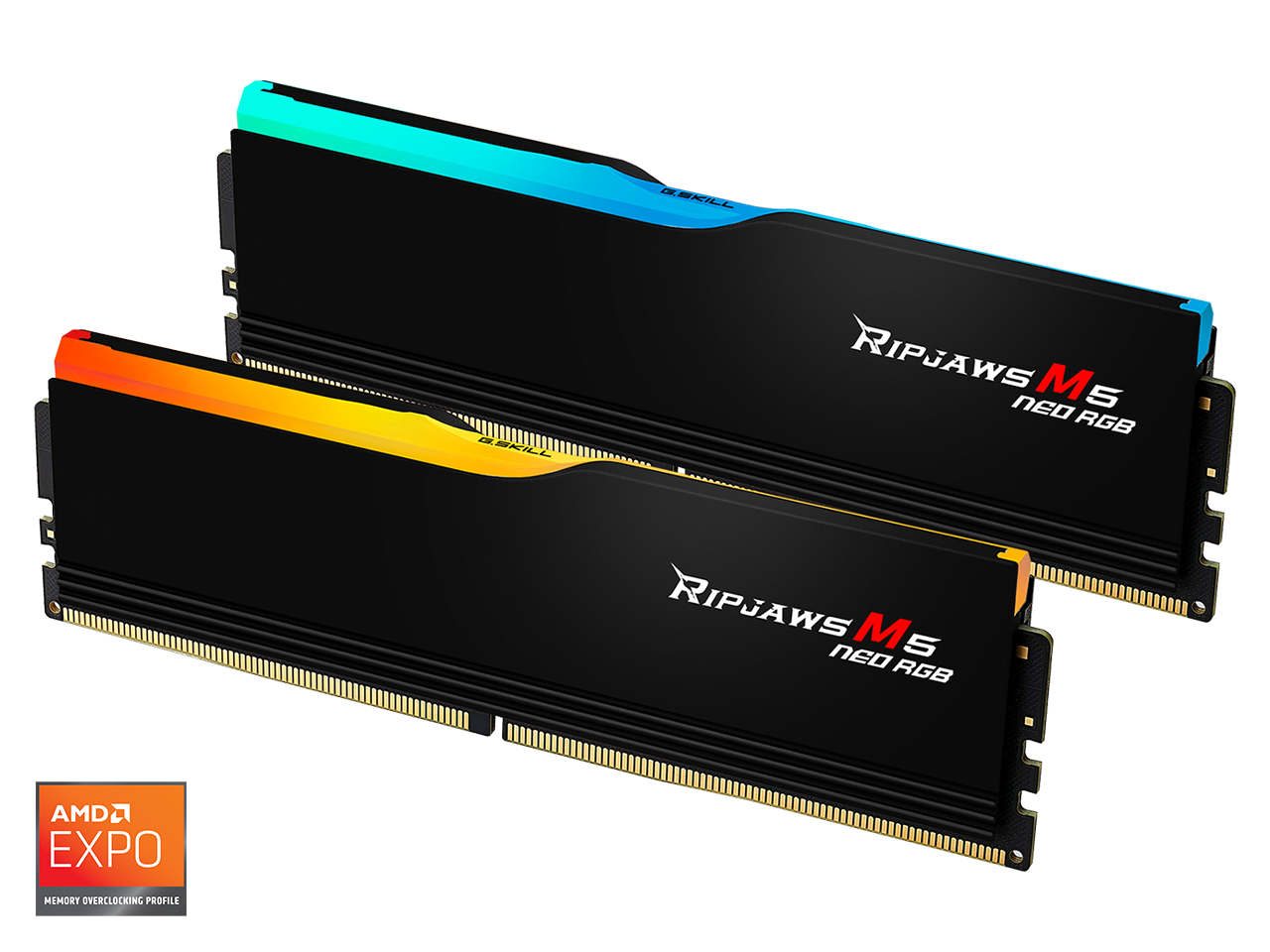 G.SKILL Ripjaws M5 RGB Series 32GB (2 x 16GB) 288-Pin PC RAM DDR5 6000 (PC5 48000) Desktop Memory