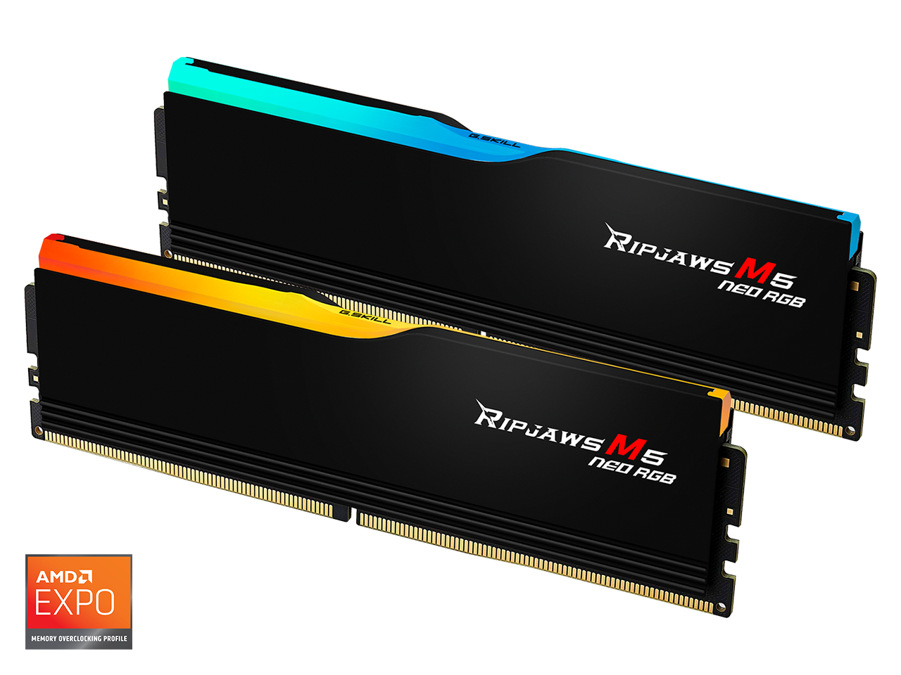 G.SKILL Ripjaws M5 RGB Series 32GB (2 x 16GB) 288-Pin PC RAM DDR5 6400 (PC5 51200) Desktop Memory