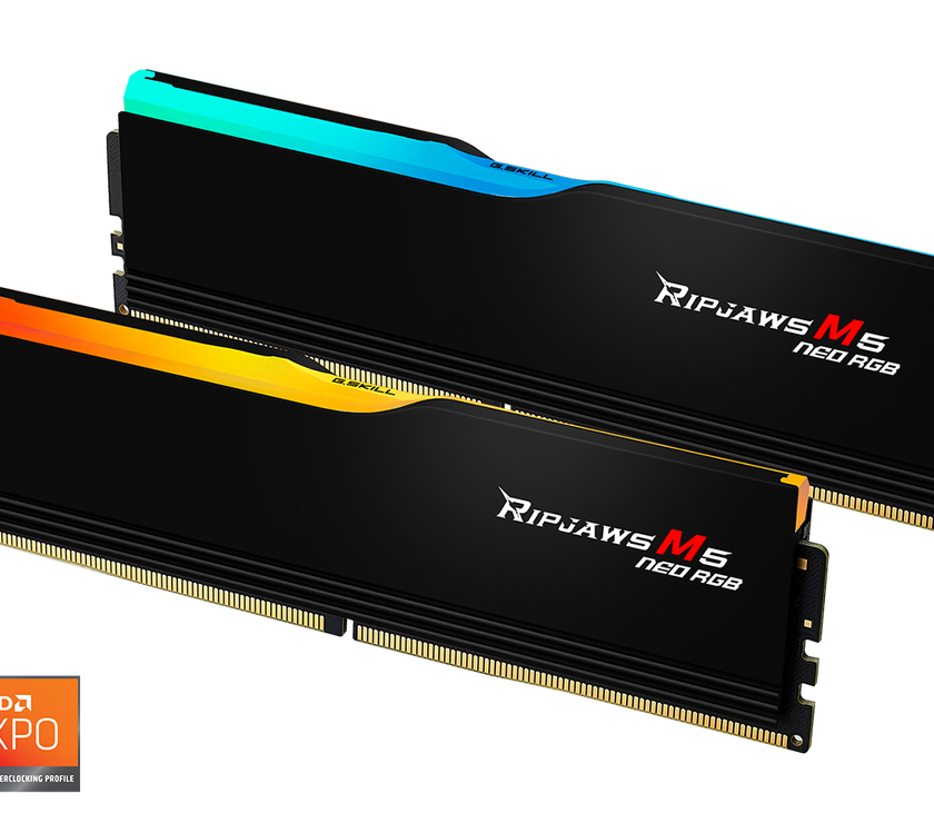 G.SKILL Ripjaws M5 RGB Series 32GB (2 x 16GB) 288-Pin PC RAM DDR5 6400 (PC5 51200) Desktop Memory