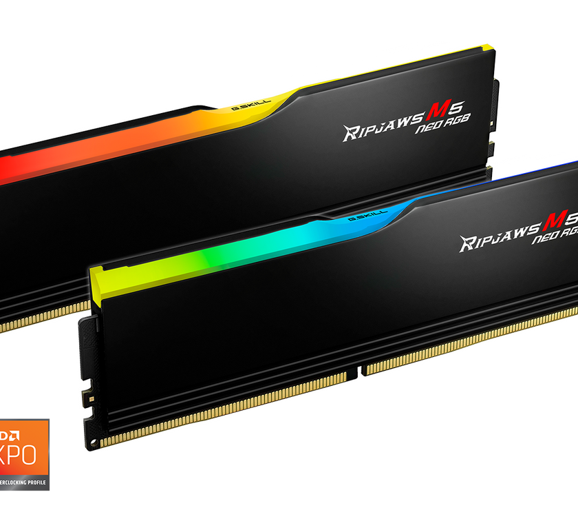 G.SKILL Ripjaws M5 RGB Series 32GB (2 x 16GB) 288-Pin PC RAM DDR5 6400 (PC5 51200) Desktop Memory