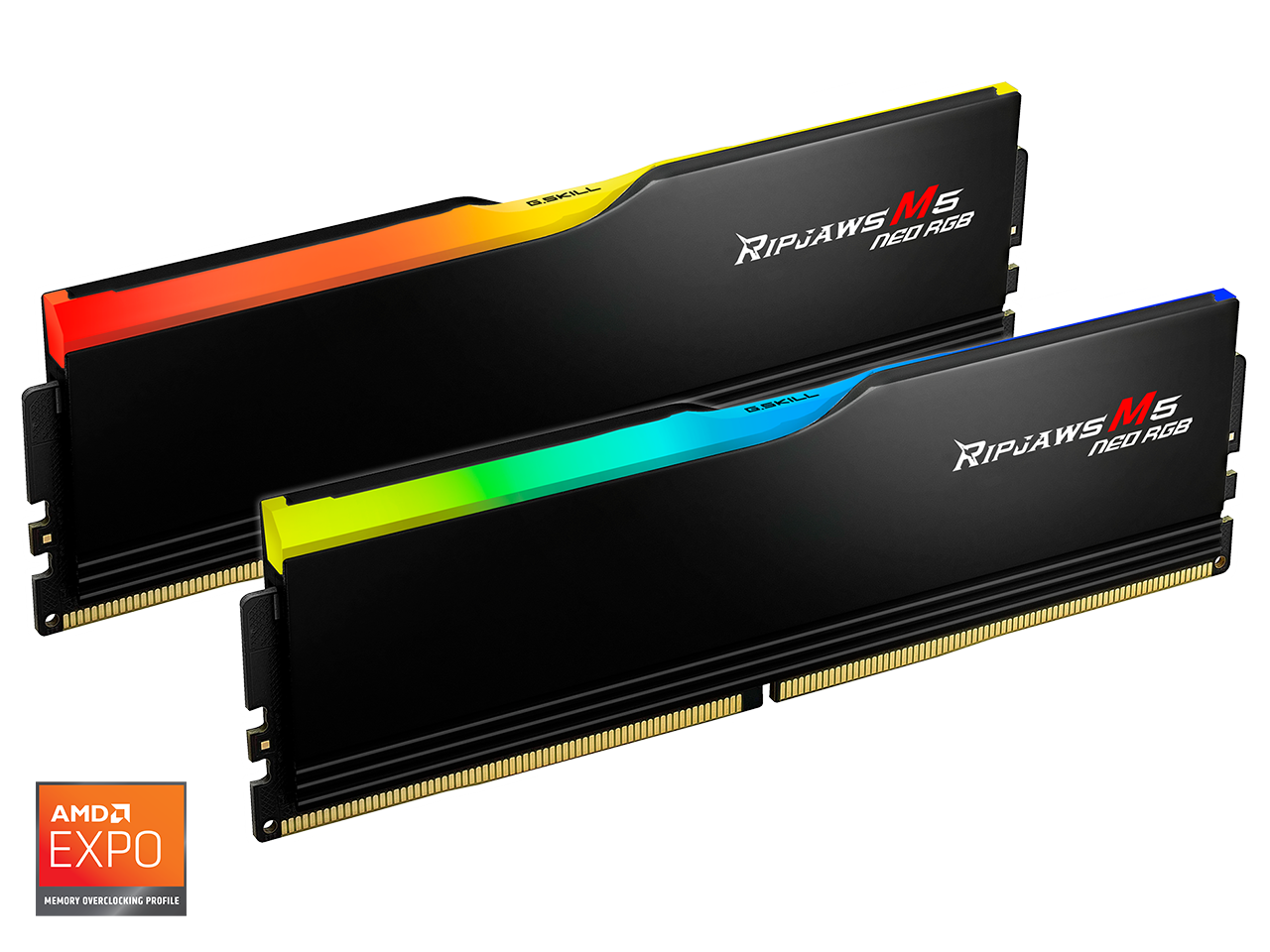 G.SKILL Ripjaws M5 RGB Series 32GB (2 x 16GB) 288-Pin PC RAM DDR5 6000 (PC5 48000) Desktop Memory