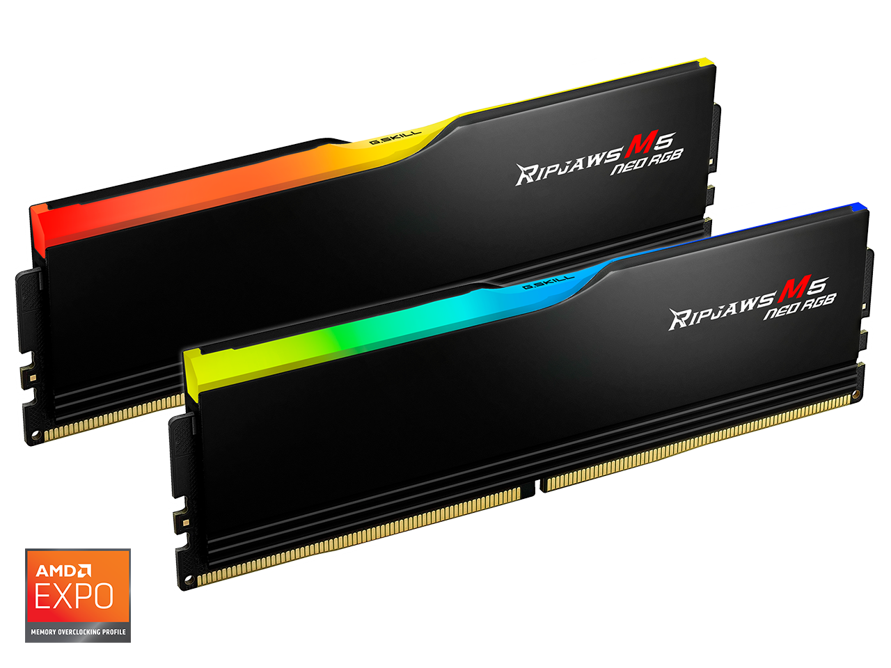 G.SKILL Ripjaws M5 RGB Series 32GB (2 x 16GB) 288-Pin PC RAM DDR5 6400 (PC5 51200) Desktop Memory