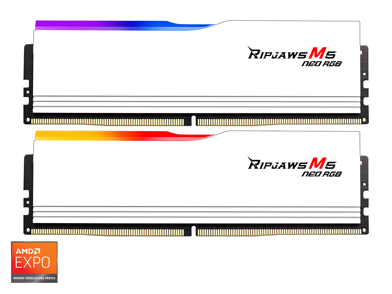 G.SKILL Ripjaws M5 RGB Series 32GB (2 x 16GB) 288-Pin PC RAM DDR5 6000 (PC5 48000) Desktop Memory
