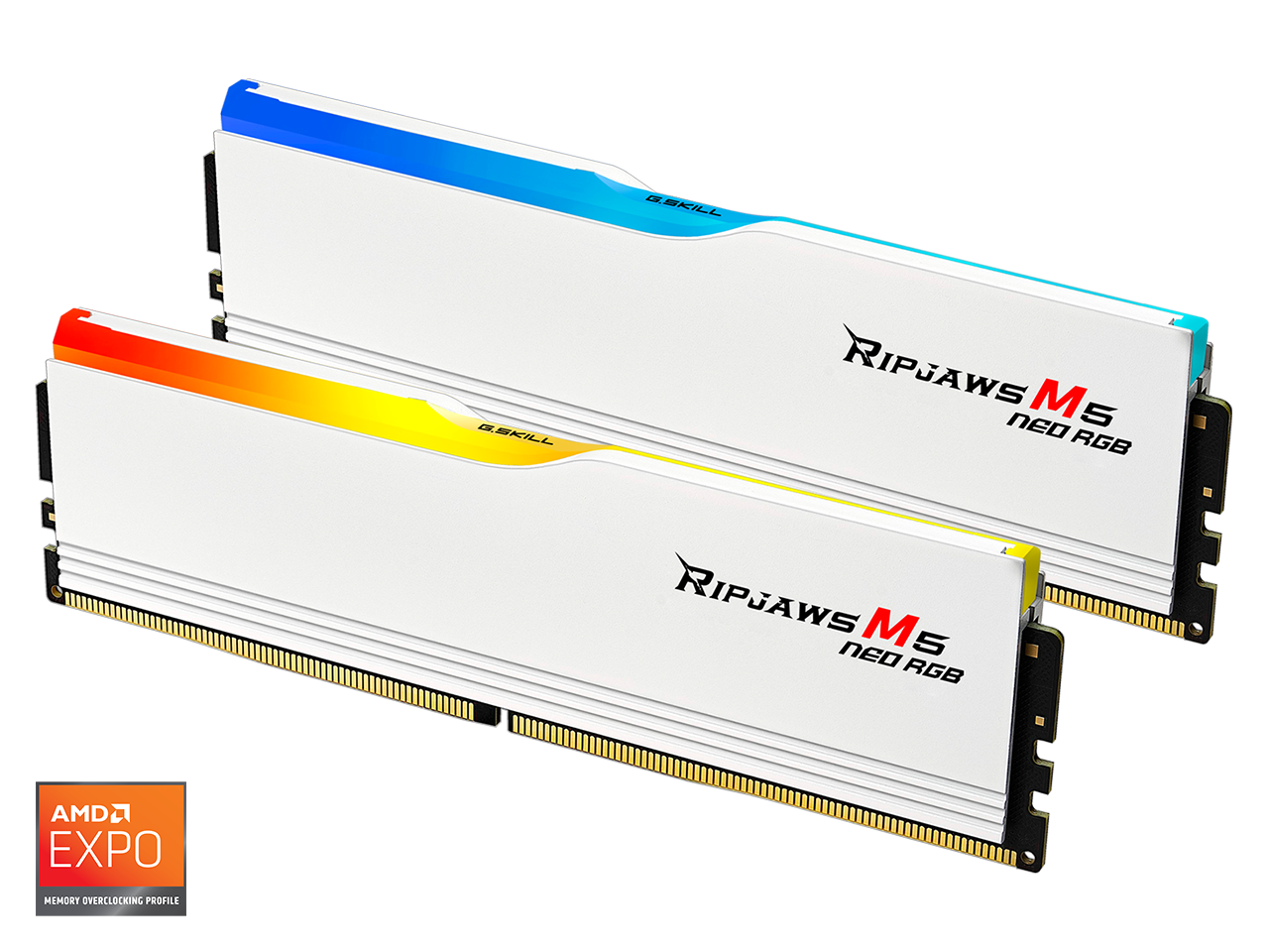 G.SKILL Ripjaws M5 RGB Series 32GB (2 x 16GB) 288-Pin PC RAM DDR5 6000 (PC5 48000) Desktop Memory