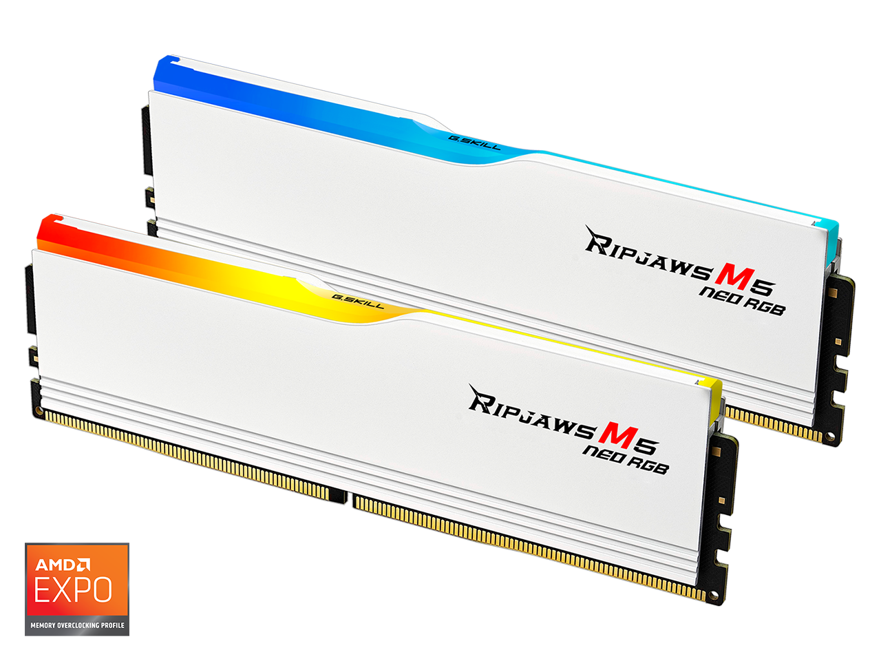 G.SKILL Ripjaws M5 RGB Series 32GB (2 x 16GB) 288-Pin PC RAM DDR5 6000 (PC5 48000) Desktop Memory