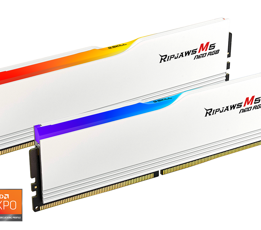 G.SKILL Ripjaws M5 RGB Series 32GB (2 x 16GB) 288-Pin PC RAM DDR5 6000 (PC5 48000) Desktop Memory