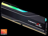 G.SKILL Trident Z5 Neo RGB Series AMD EXPO 16GB 288-Pin PC RAM DDR5 6000 (PC5 48000) Desktop Memory Model F5-6000J3038F16GH1-TZ5NR