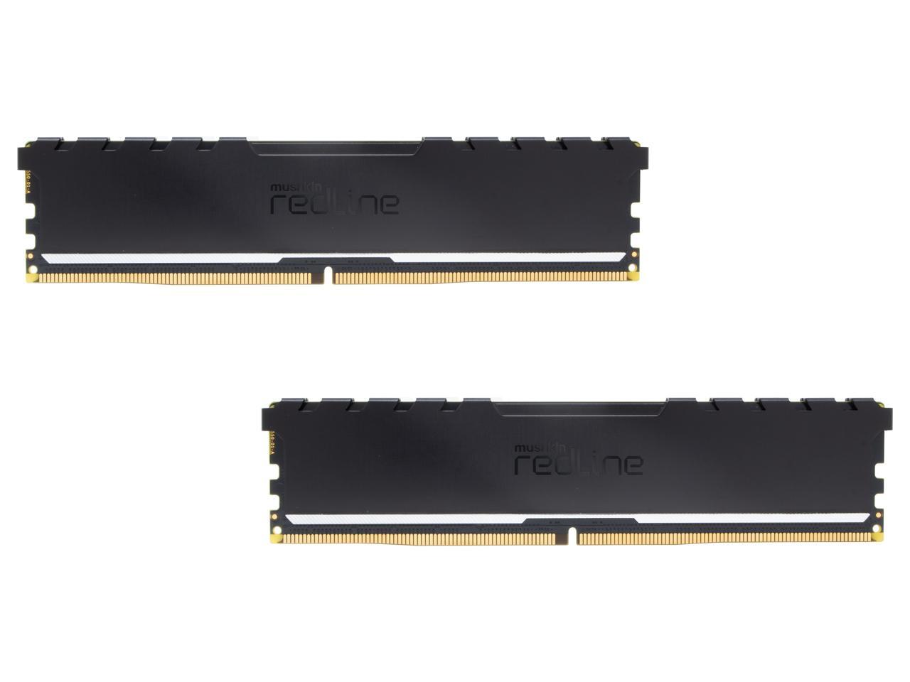 Mushkin Enhanced Redline 32GB (2 x 16GB) 288-Pin PC RAM DDR5 6400 (PC5 51200) Desktop Memory