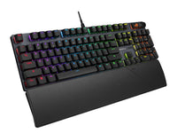 ASUS ROG Strix Scope II X Wired USB Mechanical Gaming Keyboard - 100% Full-Size, Hot Swappable Pre-lubed ROG NX Storm V2 Clicky Switches, PBT Keycaps, RGB, PC/Mac Support - Black