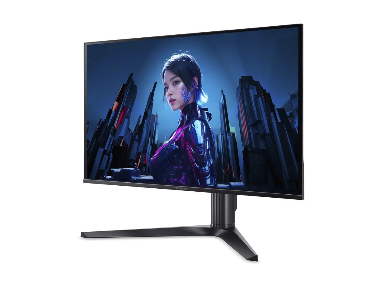 Acer Predator OLED X27U Z1bmiiprx 27" WQHD (2560 x 1440) Widescreen Gaming Monitor with AMD FreeSync Premium pro, 280Hz Refresh Rate, 0.03ms Response Time, 1000nits @ HDR 3%, DCI-P3 99%, Delta E<2