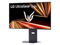 LG 32GX850A-B 32" UltraGear 4K UHD (3840 x 2160) Glossy OLED Gaming Monitor, Dual-Mode 165Hz/330Hz, 0.03ms, G-SYNC, FreeSync Premium Pro, TrueBlack 400, HDMI, DP, Tilt/Height/Swivel/Pivot Stand, Black