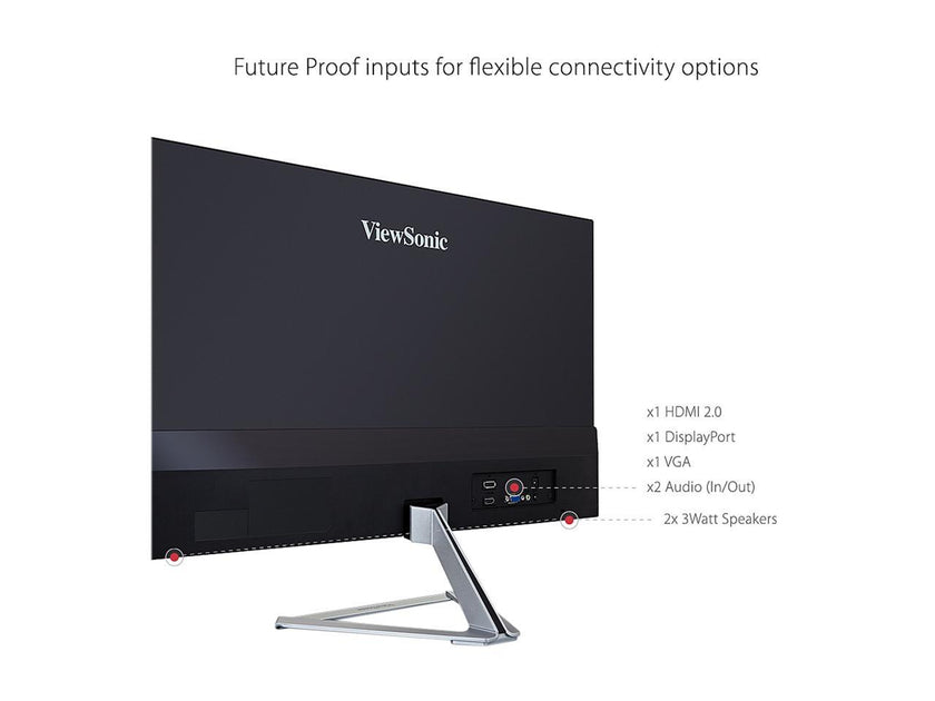 ViewSonic VX2276-SMHD 22 Inch 1080p Frameless Widescreen IPS Monitor with HDMI and DisplayPort