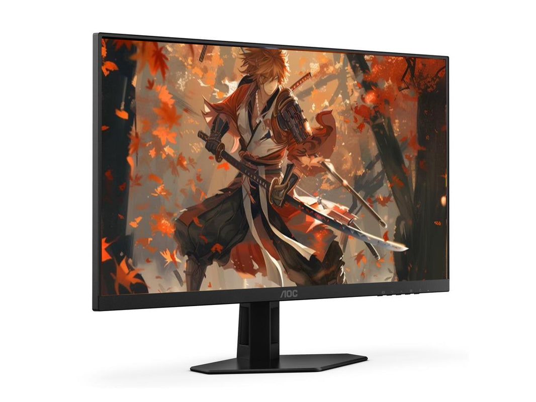 AOC Q27G4XNE 27" Widescreen Gaming Monitor - QHD 2560x1440, 180 Hz, 0.5 ms MPRT, Adaptive Sync, VA Panel, HDR Ready, 16:9 Aspect Ratio, Flicker-Free, VESA Mount