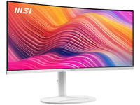 MSI 34" 120 Hz VA UWQHD Monitor 1ms (MPRT) / 4ms (GTG) Adaptive-Sync 3440 x 1440 Adobe RGB / DCI-P3 / sRGB: 92% / 95% / 119% Curved Modern MD342CQPW