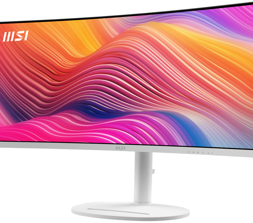 MSI 34" 120 Hz VA UWQHD Monitor 1ms (MPRT) / 4ms (GTG) Adaptive-Sync 3440 x 1440 Adobe RGB / DCI-P3 / sRGB: 92% / 95% / 119% Curved Modern MD342CQPW