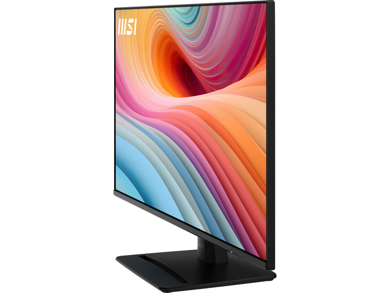 MSI PRO MP271A E2 27-inch IPS 1920 x 1080 (FHD) Gaming Office Monitor, 120Hz, Free-Synch, HDMI, DisplayPort, VGA Port, VESA Mountable, Tilt, Speaker, 4-side slim bezel 1ms, Black