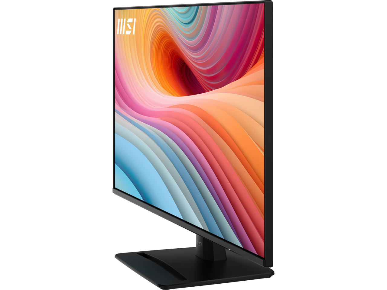 MSI PRO MP271A E2 27-inch IPS 1920 x 1080 (FHD) Gaming Office Monitor, 120Hz, Free-Synch, HDMI, DisplayPort, VGA Port, VESA Mountable, Tilt, Speaker, 4-side slim bezel 1ms, Black