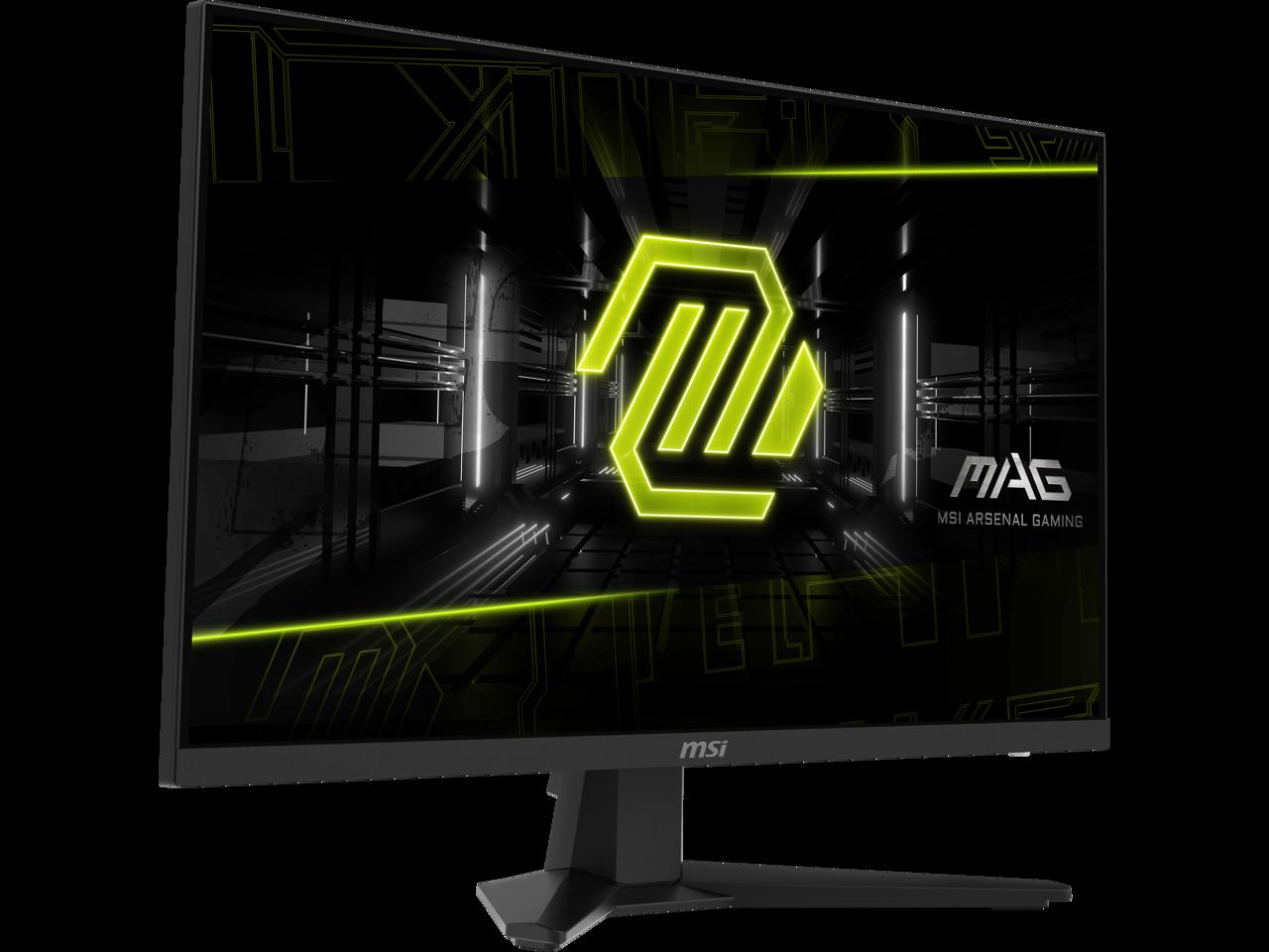 MSI Gaming Monitor 27" 200 Hz Rapid IPS FHD(1920 x 1080) 0.50 ms Adaptive-Sync, HDR Ready, HDMI, VGA Port, VESA Mountable, Tilt, 4-Side Slim Bezel, Black MAG 274F
