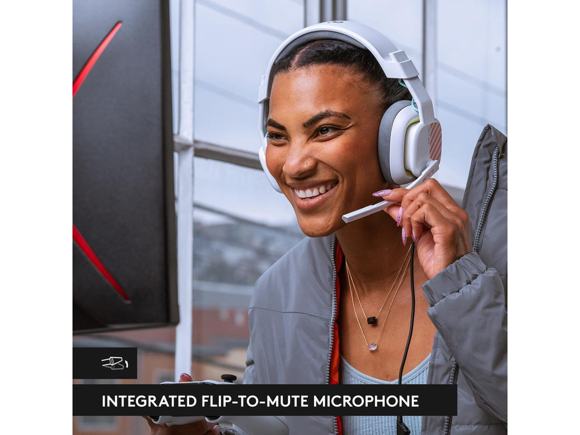 ASTRO Gaming A10 Gen 2 Wired Headset for Xbox Series X|S, PC & Nintendo Switch - White