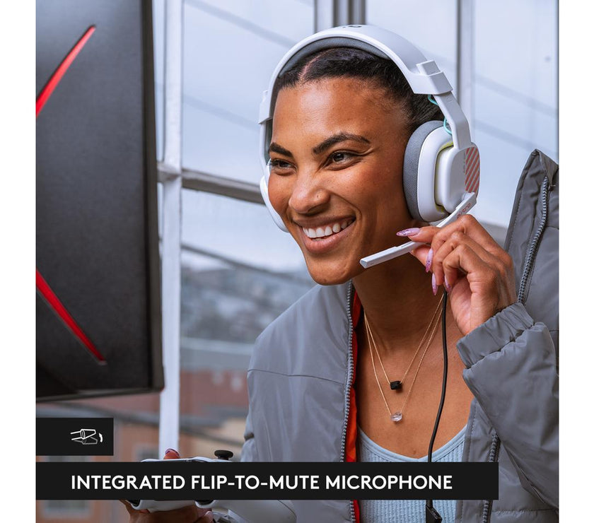 ASTRO Gaming A10 Gen 2 Wired Headset for Xbox Series X|S, PC & Nintendo Switch - White