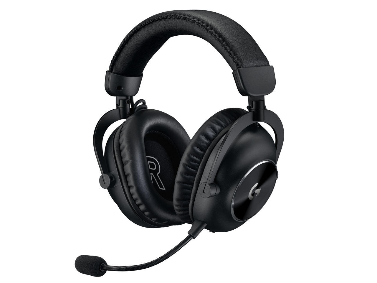 Logitech G PRO X2 LIGHTSPEED Wireless Gaming Headset, Detachable Boom Mic, 50mm Graphene Drivers, DTS:X Headphone 2.07.1 Surround, Bluetooth/USB/3.5mm Aux, for PC, PS5, PS4, Nintendo Switch - Black