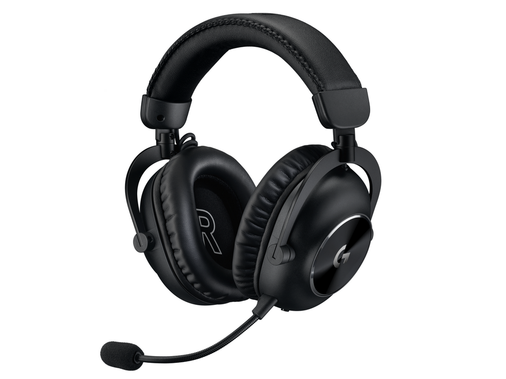 Logitech G PRO X2 LIGHTSPEED Wireless Gaming Headset, Detachable Boom Mic, 50mm Graphene Drivers, DTS:X Headphone 2.07.1 Surround, Bluetooth/USB/3.5mm Aux, for PC, PS5, PS4, Nintendo Switch - Black